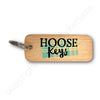 Hoose Keys Scottish Rustic Wooden Keyring