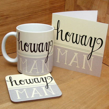 Howay Man North East Speak Mug