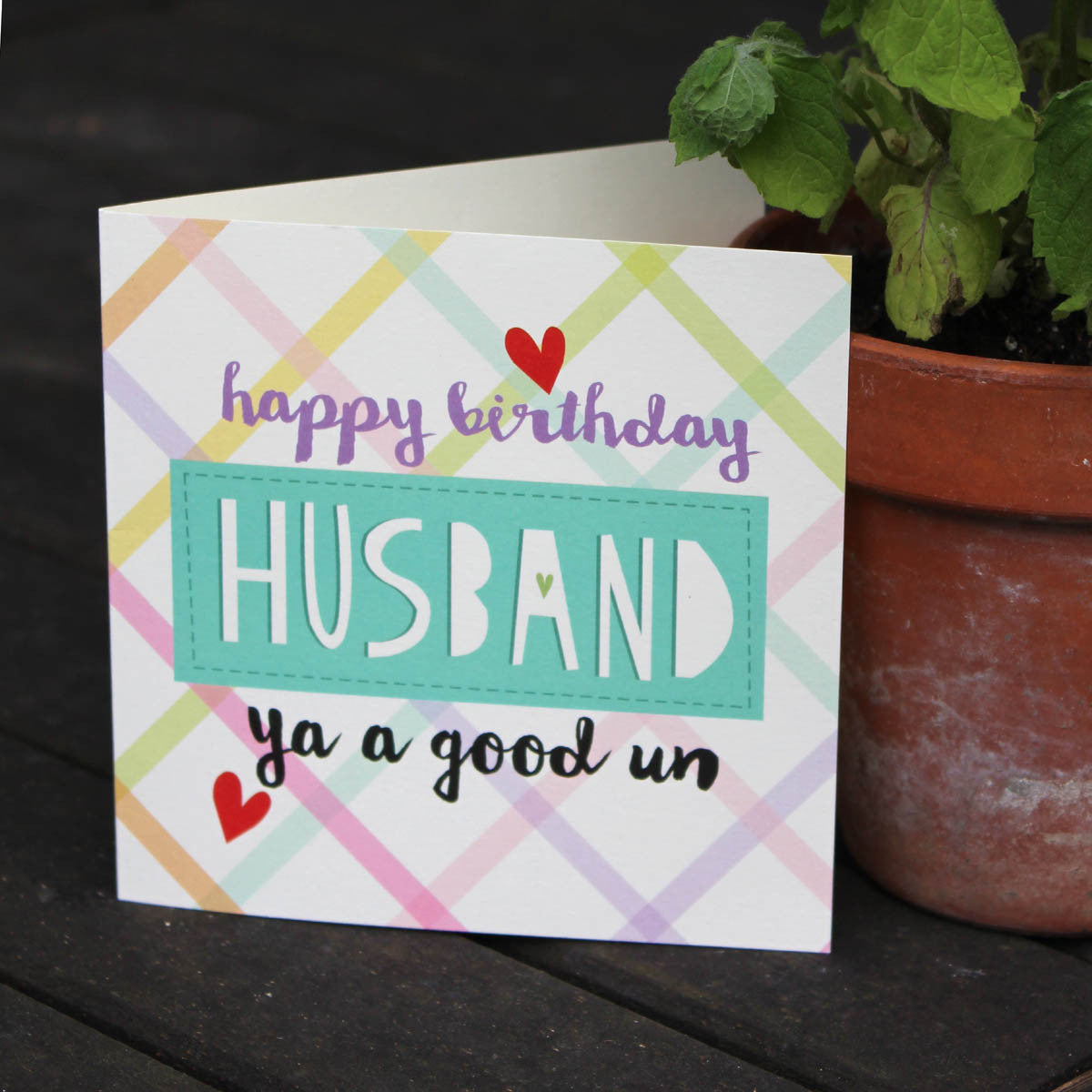 Happy Birthday Husband Card