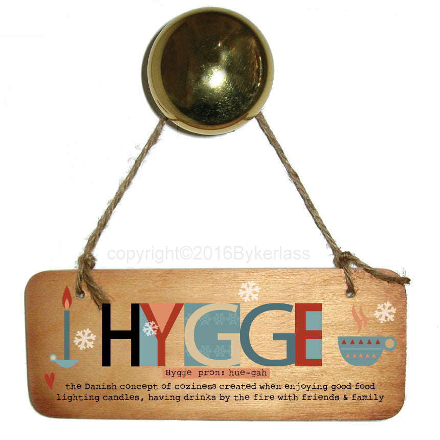 Hygge Rustic Fab Wooden Sign