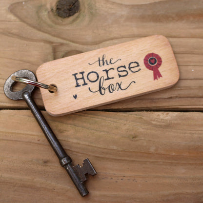 The Horse Box - Charlton Hall Designs Keyring