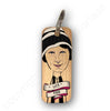 Lily Parr Character Wooden Keyring - RWKR1