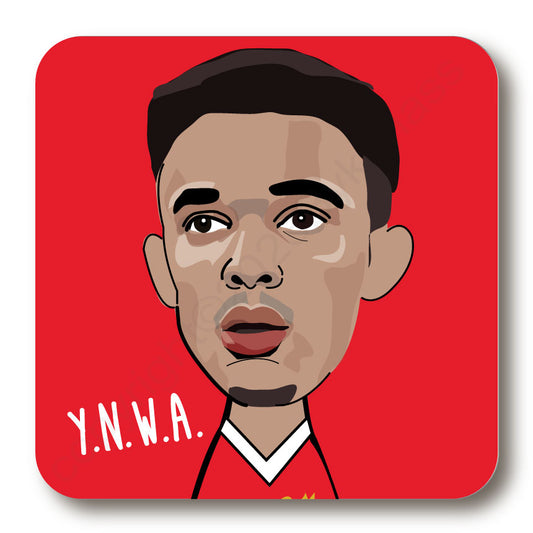 Trent Alexander Arnold Cork Backed Coaster    (CBTAA)