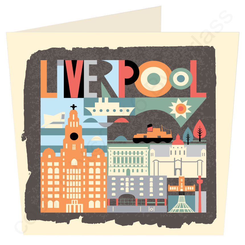 Scouse City Brights Scouse Card by Wotmalike