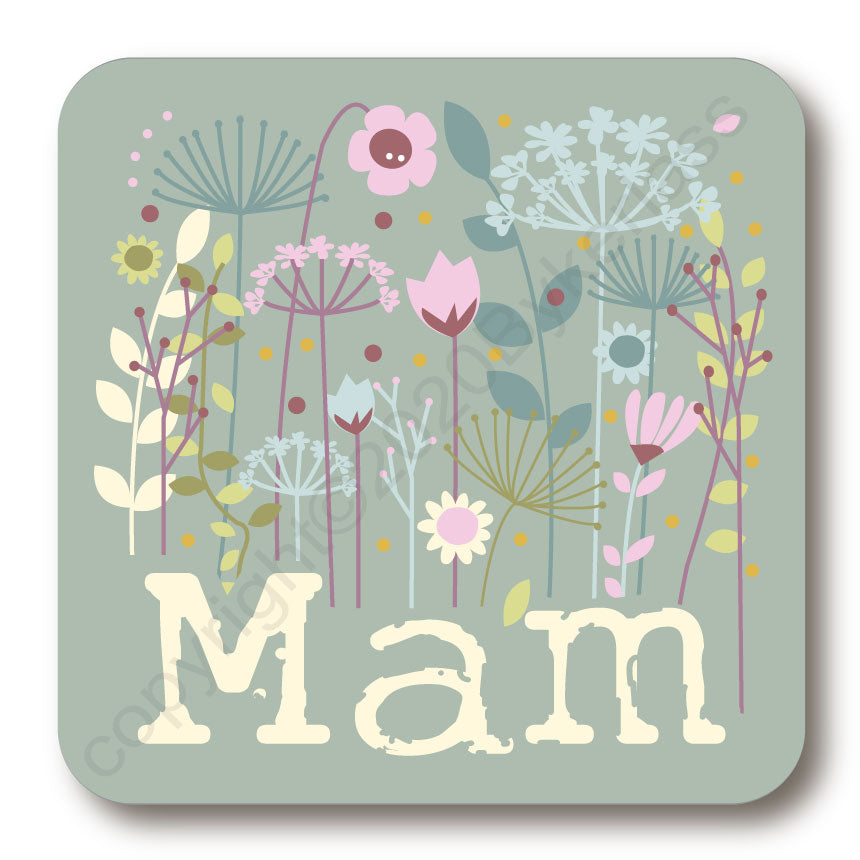 Mam Floral Coaster