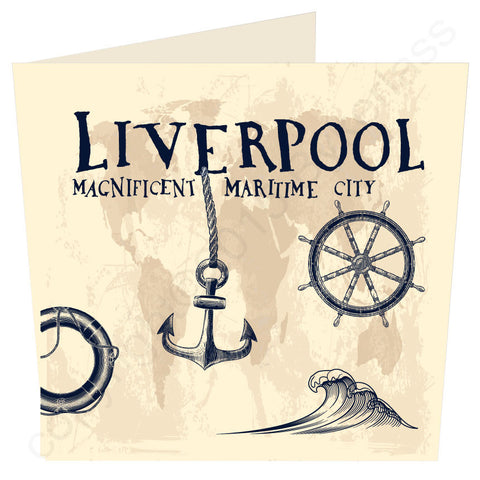 Liverpool Magnificent Maritime City Large Scouse Card (MBL2)
