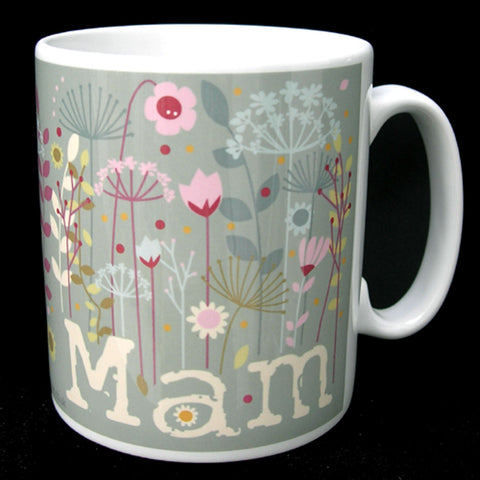 Mam Floral Mug Mothers Day Gift  (MBM2)