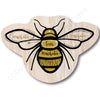 Wooden Manchester Bee Shaped Coaster by Wotmalike