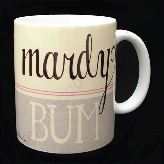 Mardy Bum (Pink) Yorkshire Speak Mug