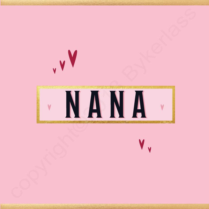 Nana Card by Wotmalike