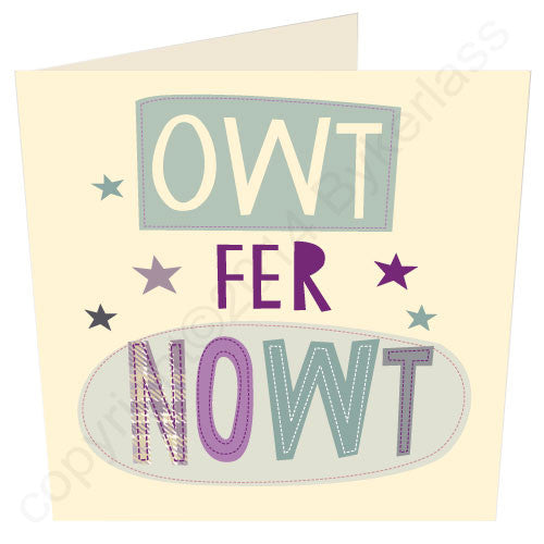 Owt Fer Nowt North Divide Cards