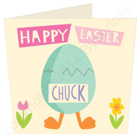 Happy Easter Chuck - North Divide Card (Manchester & the North West)