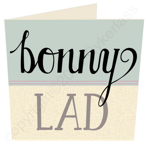 Bonny Lad North East Speak Card (NES3)