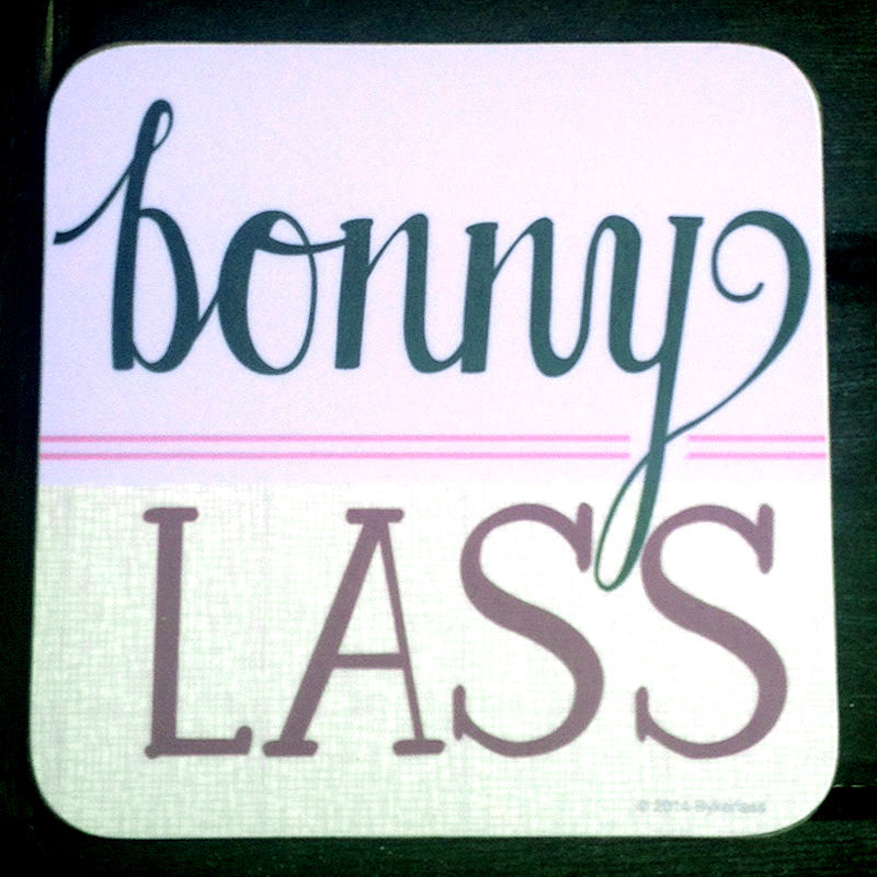 Bonny Lass North East Speak Geordie Coaster 