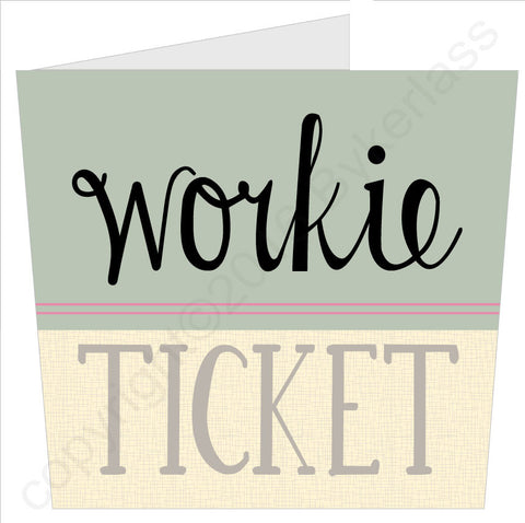 Workie Ticket North East Speak Card (NES7)