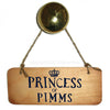 Princess of Pimms Fab Wooden Sign by Wotmalike