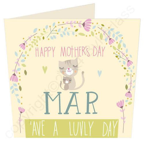 Happy Mothers Day Mar Large Mothers Day Card (SM1)