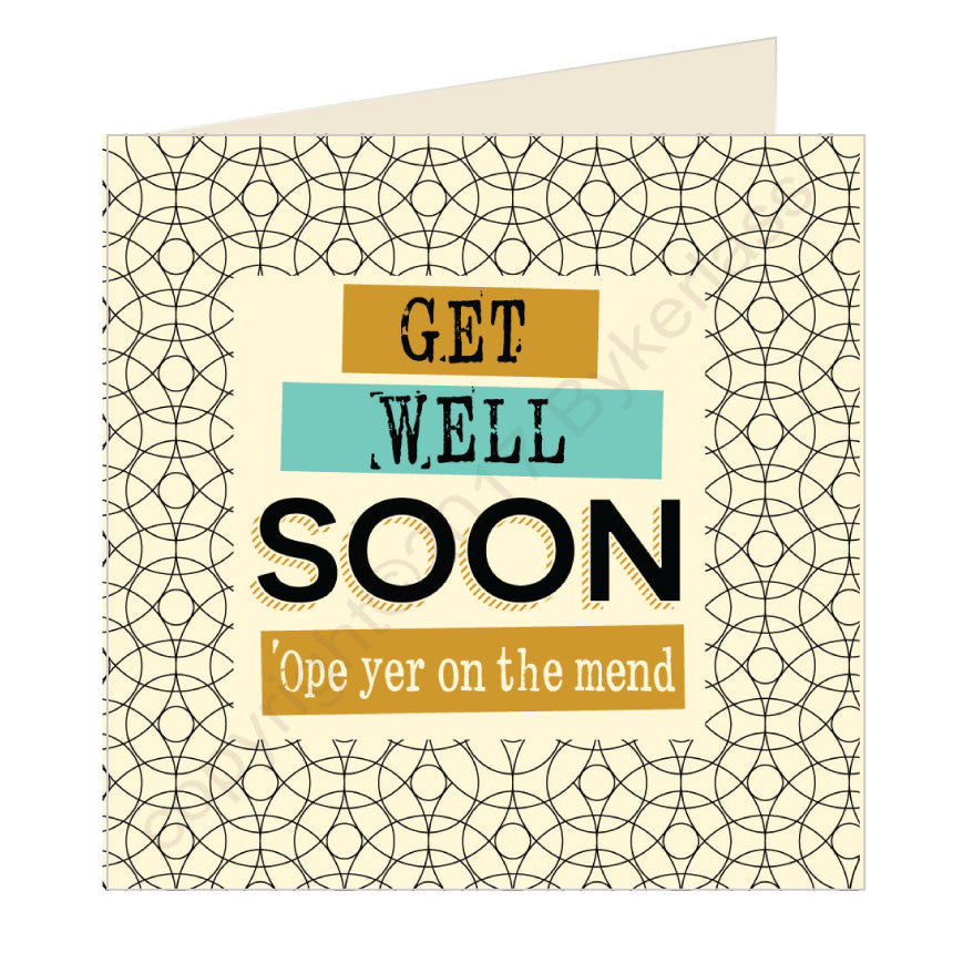Get Well Soon Scouse Card 