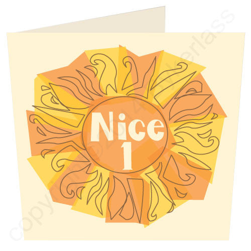 Nice 1 - Scouse Card