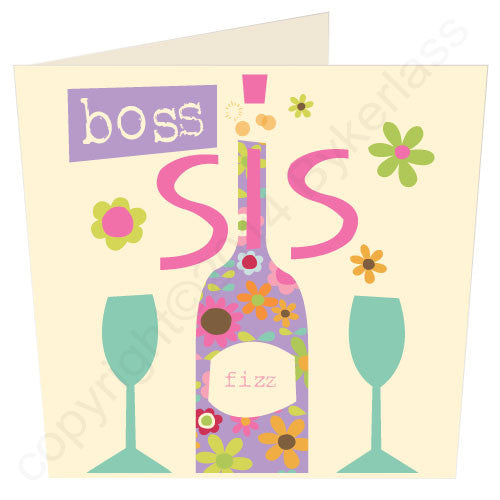 Boss Sis - Scouse Stuff Card