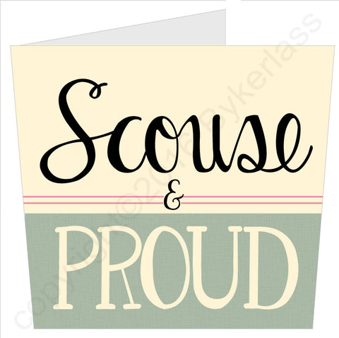 Scouse and Proud - Best Selling Card (SS52)