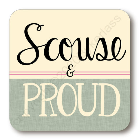 Scouse and Proud Scouse Coaster (SSC4)