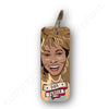 Tina Turner Character Wooden Keyring by Wotmalike