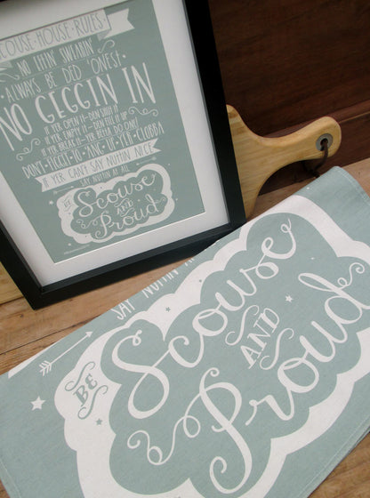 Scouse House Rules No GEGGIN in, No Effin Swearin etc but the best one is BE SCOUSE & PROUD!