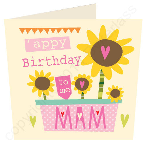 Appy Birthday To Me Mam - Cumbrian Birthday Card