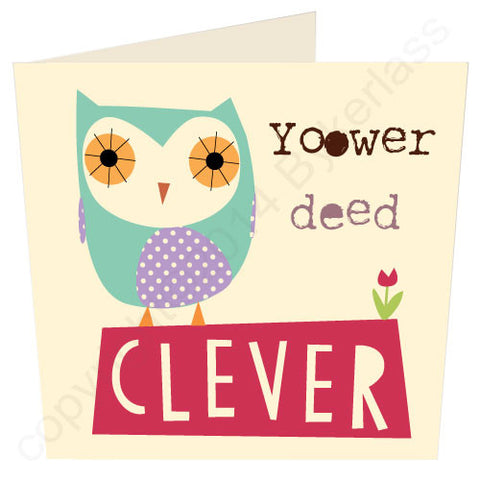 Yoower Ded Clever - Cumbrian Card (WF6)