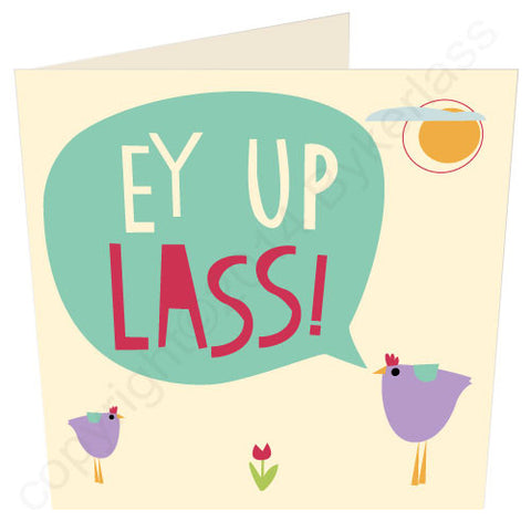 Ey Up Lass - Yorkshire Card (YY2)
