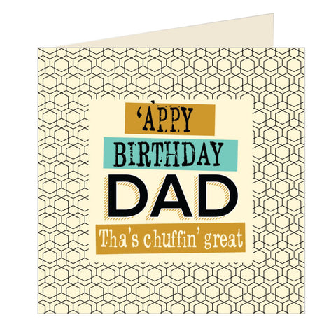 'Appy Birthday Dad Yorkshire Card (YQ12)