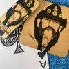Lemmy Character Wooden Coaster by wotmalike